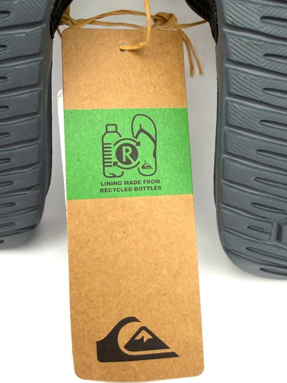 Quiksilver Bright Coast Adjust Boys Black Slide Sandals Little Kid US 11 NWT